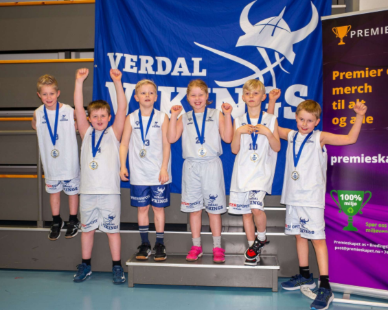 Første basketturnering for de yngste i Ørahallen